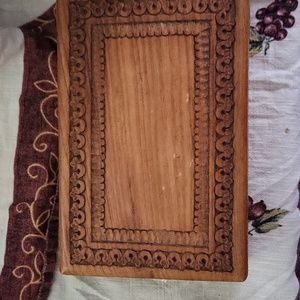 Vintage Wooden Jewerly Box